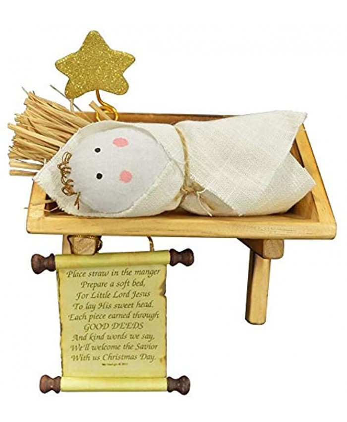 BAXBO Good Deeds Manger a Christmas Tradition Centered on Christ with an Interactive Nativity Set