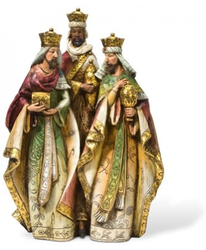 Department 56 Golden Nativity Christmas Collection Three Kings Figurine 12 inch