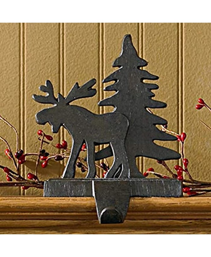 Park Designs Moose & Tree Stocking Hanger