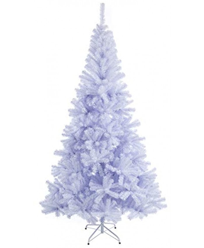 Sunnyglade 4 FT Premium White Artificial Christmas Tree 400 Tips Full Tree Easy to Assemble with Christmas Tree Metal Stand for Indoor and Outdoor Use 4FT