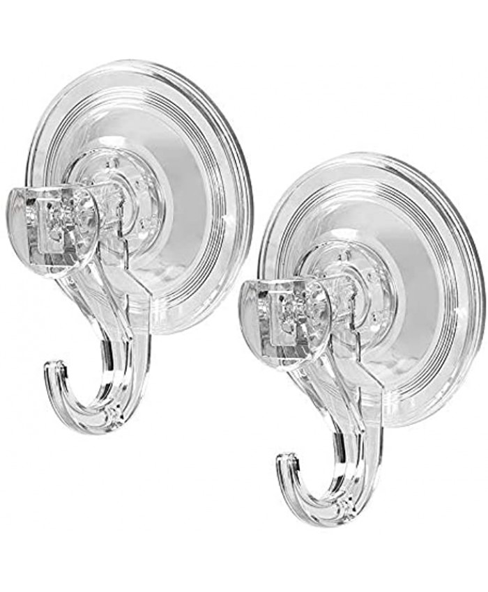 2 Pack Suction Cup Hooks Wreath Hanger Kitchen Towel Hooks Removable Wall Vacuum Holder for Smooth Tile for Glass Doors Mirror and Windows Heavy Duty Wreath Hook