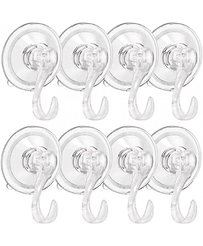 Wreath Hanger Large Clear Reusable Heavy Duty Wreath Hanger 22 LB Strong Window Glass Suction Cup Hooks for Halloween Christmas Wreath Decorations
