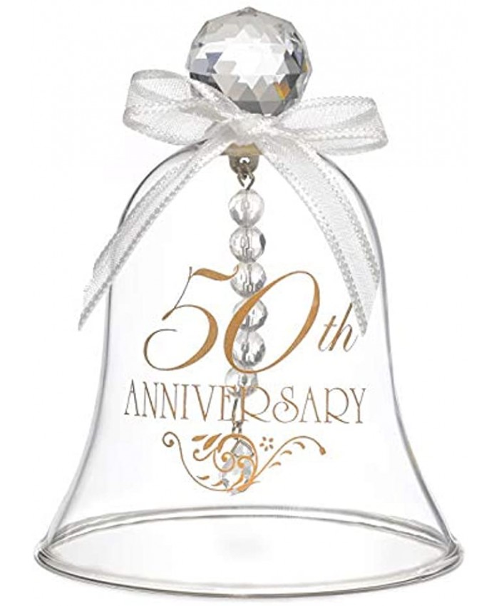 Hortense B. Hewitt Accessories 50th Anniversary Glass Bell