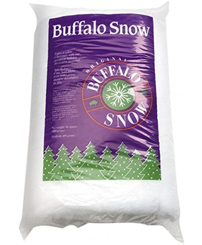 BUFFALO BATT & FELT CB1339 Buffalo Snow for Christmas Decoration 16-Ounce