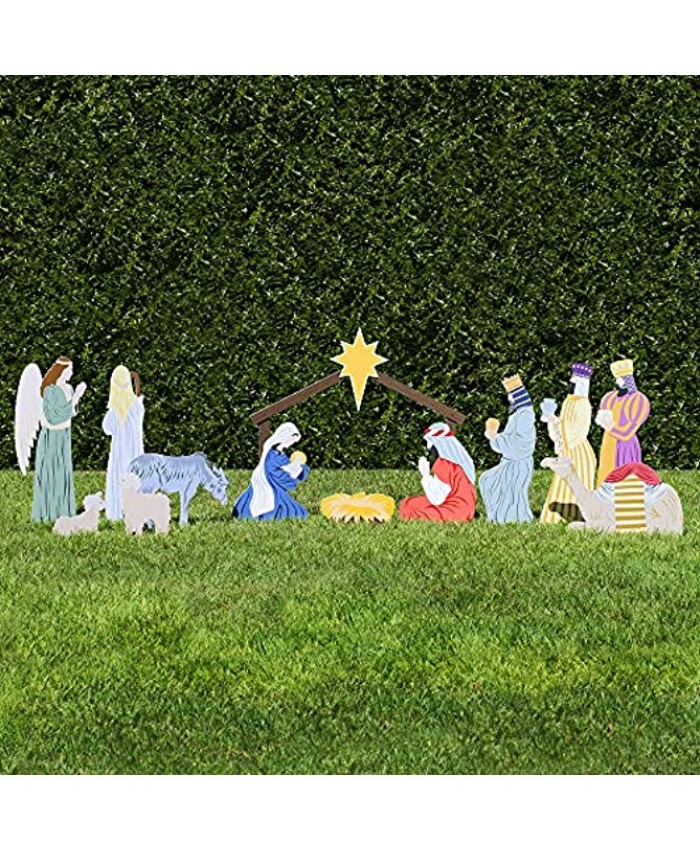 Outdoor Nativity Store Complete Outdoor Nativity Set Standard Color