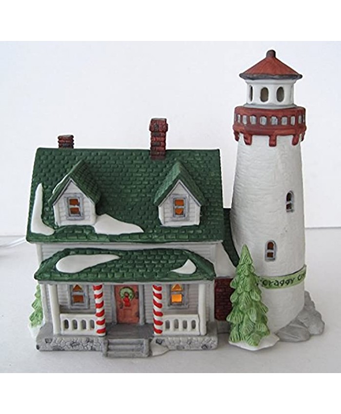 Dept 56 Retired Craggy Cove Lighthouse New England Village [Item #59307]