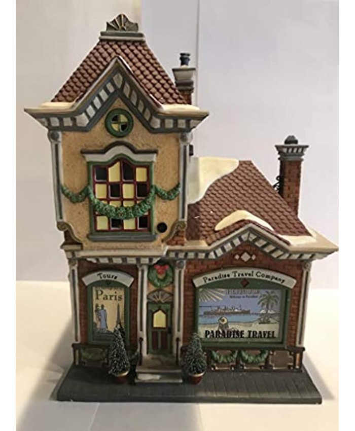 Paradise Travel Company Department 56 Christmas In The City Retired
