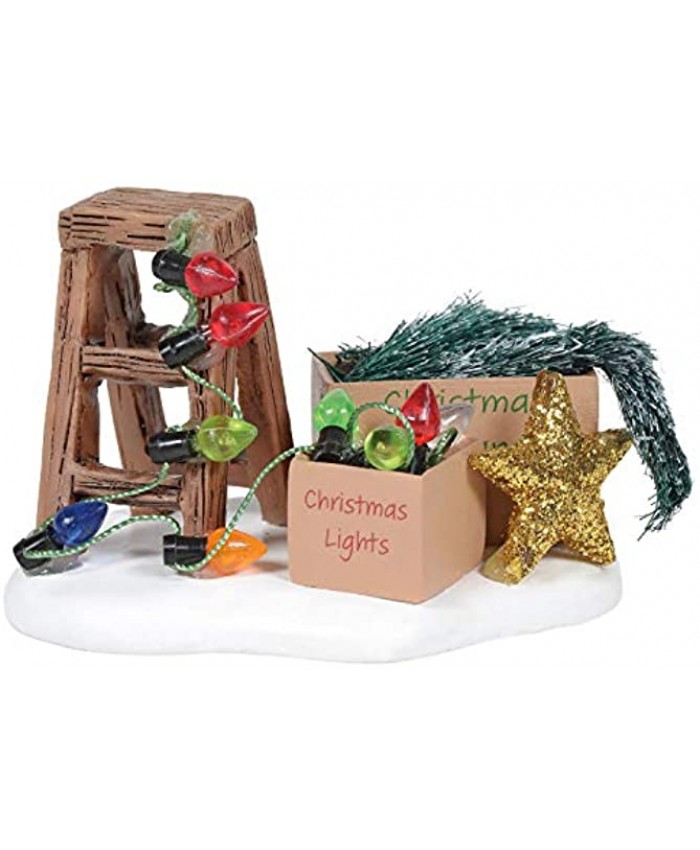 Department 56 Village Collection Accessories Ready to Decorate Figurine 1.77 Inch Multicolor