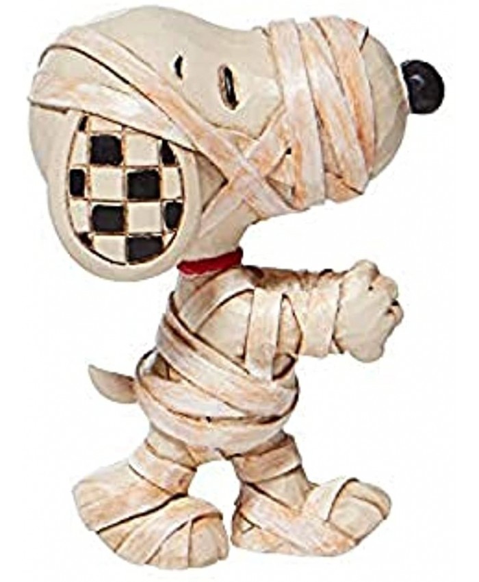 Enesco Peanuts Snoopy as Mummy Mini Figurine 3"