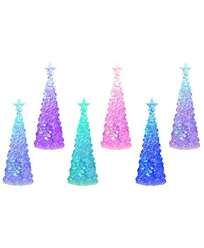 Lightahead Color Changing RGB LED Christmas Tree Table Decoration Light Xmas Gift Night Light