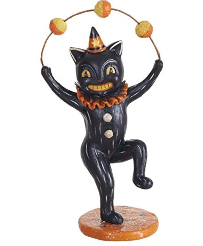 One Holiday Lane Vintage Retro Dancing Halloween Figures Tabletop Standing Decoration Cat